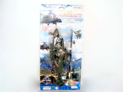 PULL LINE MILITARY HELICOPTER W/SEAT - HP1004078