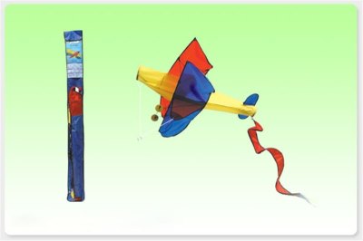 COTTON PLANE KITE - HP1004456