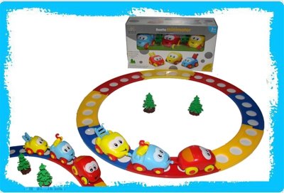 B/O RAIL CARTOON CAR W/LIGHT & MUSIC - HP1004614