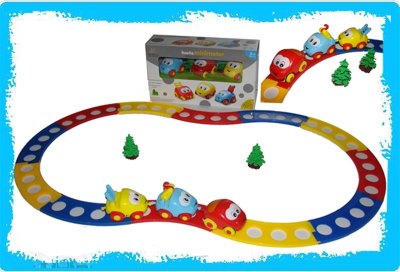 B/O RAIL CARTOON CAR W/LIGHT & MUSIC - HP1004615