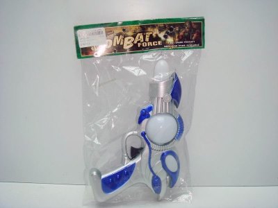 SPACE GUN W/MUSIC & FLASHING LIGHT 3COLOR - HP1004801