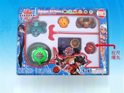 3.2CM DISTORTION BOMB W/CARD(4PCS)&LAUNCHER - HP1004825