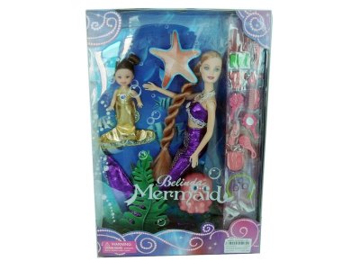 BENDABLE MERMAID 3ASST. - HP1004878