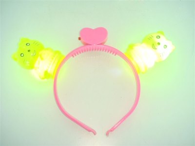 CAT HAIRPIN W/WHITE LIGHT - HP1004936