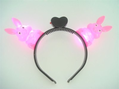 RABIT HAIRPIN W/WHITE LIGHT  - HP1004939