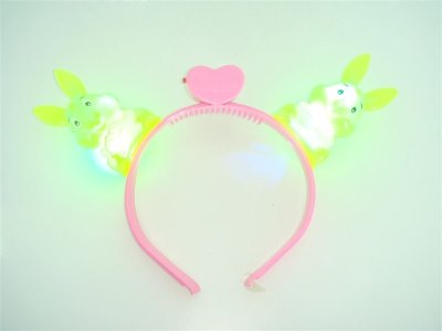 RABIT HAIRPIN W/BLUE LIGHT  - HP1004940