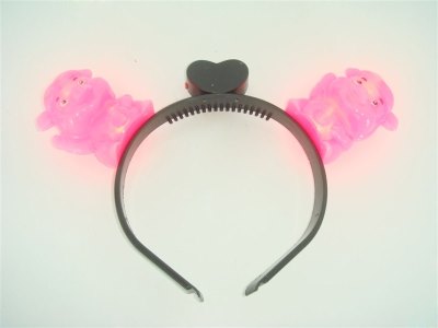 PIG HAIRPIN W/RED LIGHT  - HP1004943