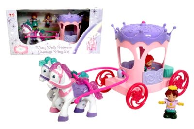 CARTOON CARRIAGE W/2 DOLL - HP1005066