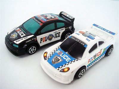 PULL BACK POLICE CAR  2 ASST. - HP1005096
