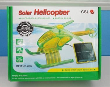 ASSEMBLE SOLAR HELICOPTER (2COLOR) - HP1005158