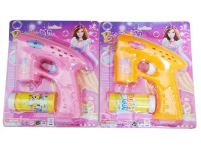 PRINCESS BUBBLE GUN W/LIGHT  - HP1005423