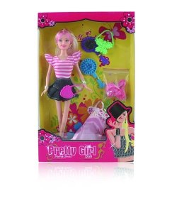 2 ASST. BENDABLE DOLL  - HP1005509