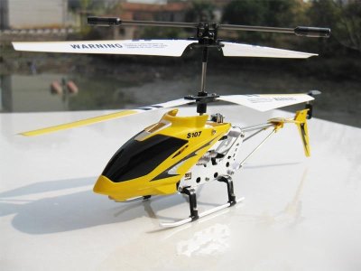 RADIO CONTROL HELICOPTER TAKE GYROSCOPE  7 COLOR FLASHING LIGHT 3.5 CHANNEL METAL STENTS  - HP1005560