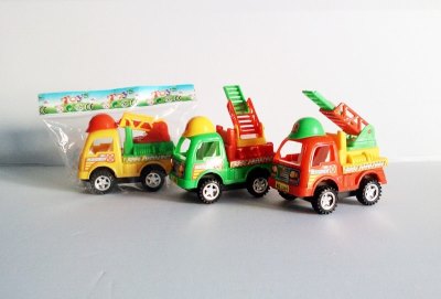 PULL LINE CARTOON FIRE ENGINE (3COLOR) - HP1005581