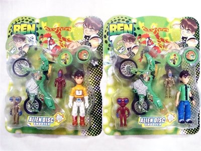 BEN10摩托超人怪兽（摩托滑行 超人带灯） - HP1005662