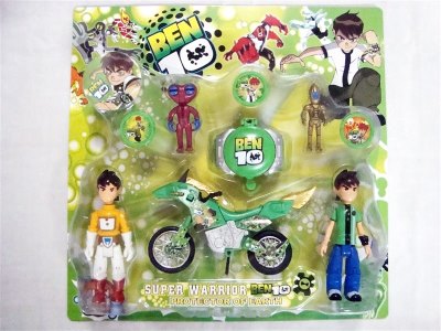 BEN10摩托发射器超人（摩托滑行 超人带灯） - HP1005663