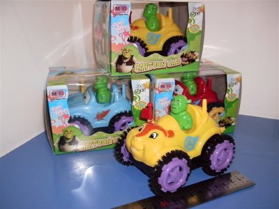 B/O SHREK SKIP CAR W/COLORFUL WHEEL - HP1005721