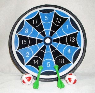 COLOR LUMP DARTBOARD - HP1005830