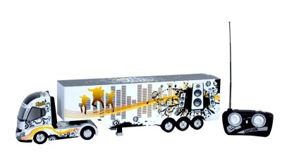 1:32 SCALE 6 FUNCTION RADIO  CONTROL CONTAINER TRUCK SOUND & LIGHT  - HP1005936