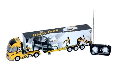 1:32 SCALE 6 FUNCTION RADIO  CONTROL CONTAINER TRUCK SOUND & LIGHT  - HP1005937