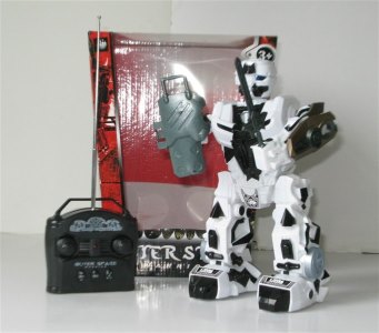 R/C ROBOT WHITE COLOR - HP1006084