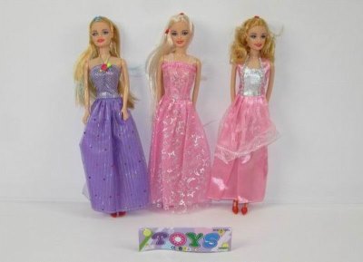 3 ASST. BENDABLE DOLL - HP1006159