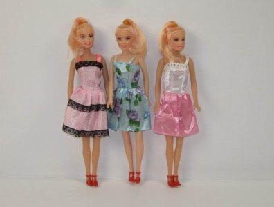 3 ASST. BLOW MOLD BODY DOLL - HP1006177