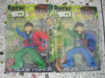 第二代BEN10公仔带2色闪灯 2色混装 - HP1006252