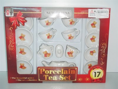 17PCS PORCELAIN TEA SET - HP1006830