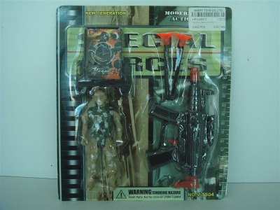 POLICE MAN & NEEDLE GUN & TARGET - HP1006912