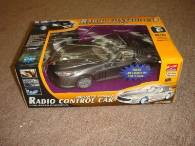 1:18 SCALE 6 FUNCTION R/C CAR W/6 LIGHT & BATTERY - HP1006970