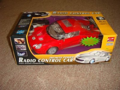 1:18 SCALE 6 FUNCTION R/C CAR W/6 LIGHT & BATTERY - HP1006972