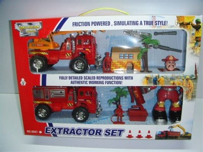 FRICTION FARMER CAR  RED/GREEN 2ASST - HP1007061