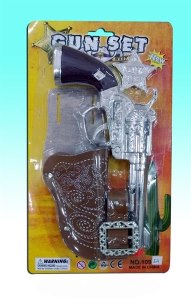 COWBOY GUN PLAY SET (PLATING) - HP1007588