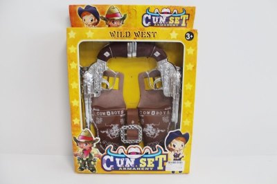 COWBOY GUN PLAY SET (PLATING) - HP1007601