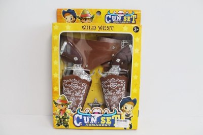 COWBOY GUN PLAY SET (PLATING) - HP1007602