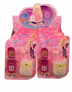 BEAUTY SET W/MOBILPHONE 8PCS/DISPLAY BOX  - HP1007727