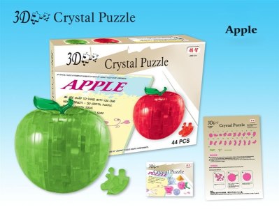 ASSEMBLE CRYSTAL PUZZLE (APPLE) 2COLOR - HP1007761