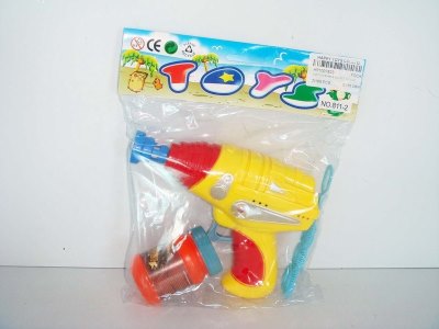 CARTOON BUBBLE GUN SET 2COLOR - HP1007823