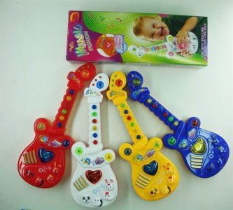 B/O GUITAR W/MUSIC & LIGHT 4COLOR - HP1007836