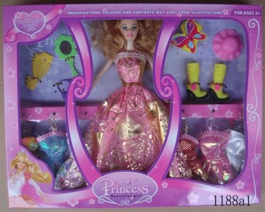 BENDABLE DOLL W/ACCESSORIES - HP1008050