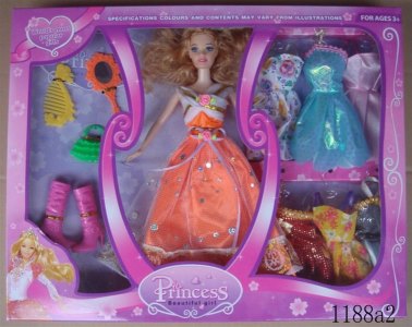 BENDABLE DOLL W/ACCESSORIES - HP1008051