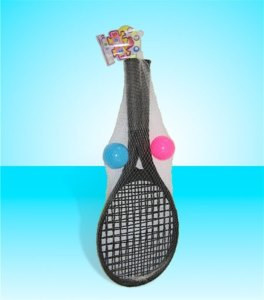 BLACK RACKET W/BALL - HP1008080