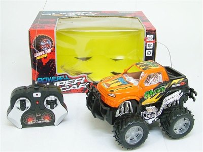 4FUNCTION R/C CAR W/LIGHT RED/BLUE/BLACK - HP1008228