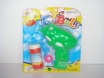 FROG BUBBLE GUN SET W/LIGHT - HP1008235