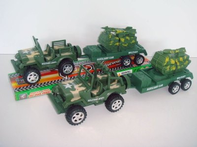 FRICTION MILITARY CAR 2ASST. - HP1008453