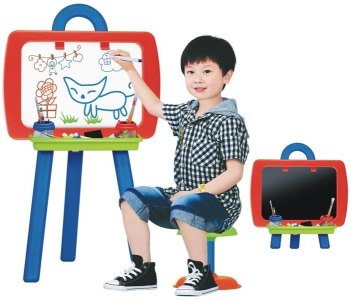 MULTIFUNCTIONAL DRAWING BOARD W/STOOL - HP1008493