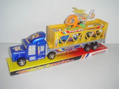 FRICTION TRUCK W/PLANE & CAR - HP1008589