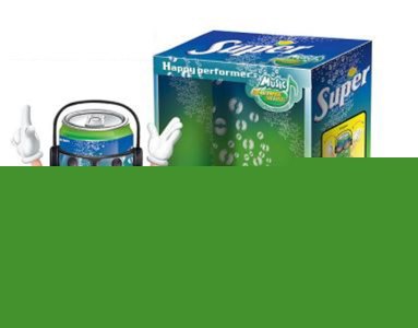 B/O DANCING SPRITE CANS W/LIGHT & MUSIC - HP1008712