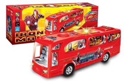 B/O IRONMAN BUS W/ROLLING BLIND & LIGHT & MUSIC - HP1008745